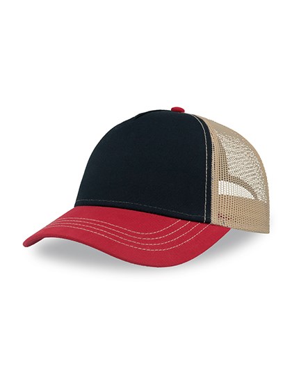 Atlantis - Rapper Canvas Cap Recycled - Navy, Burgundy, Khaki