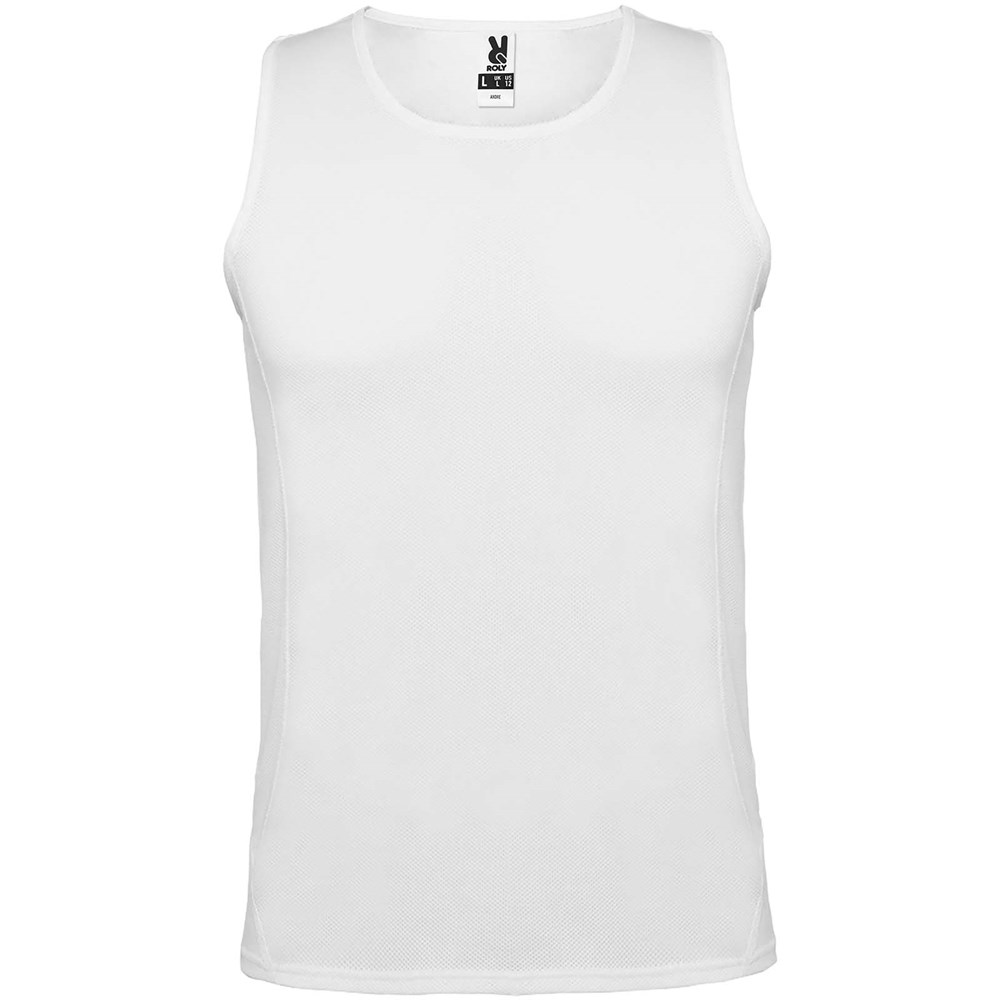 Andre 140 g/m² Sport Top für Kinder - Weiss