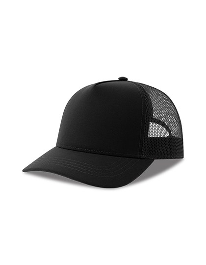 Atlantis - Rapper Canvas Cap Recycled - Black, Black